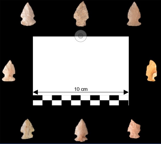 Fort McCoy ArtiFACT: Honey Creek Corner-Notched projectile points