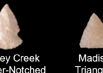 Fort McCoy ArtiFACT: Honey Creek Corner-Notched projectile points