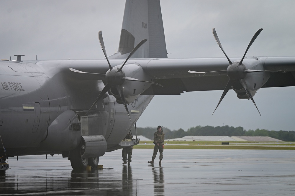 165th Airlift Wing prepares for Hurricane Helene