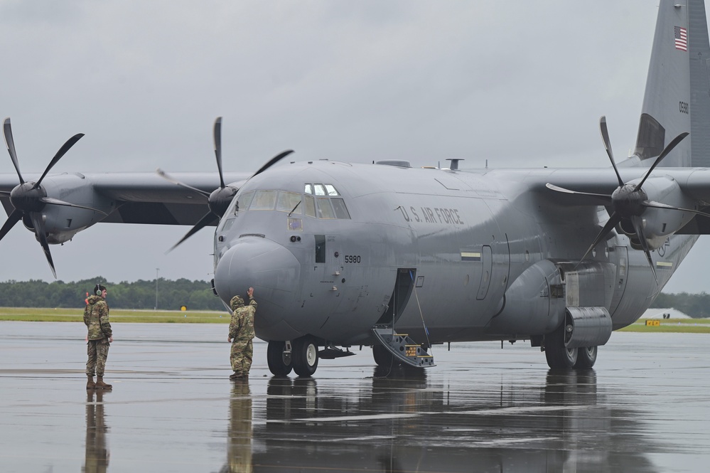 165th Airlift Wing prepares for Hurricane Helene
