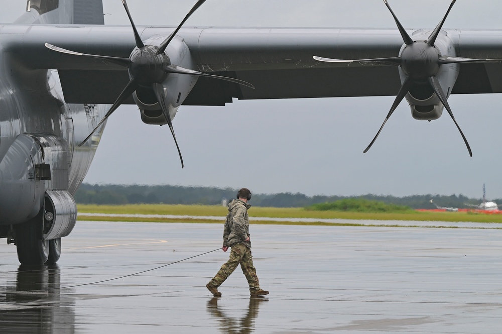 165th Airlift Wing prepares for Hurricane Helene
