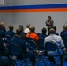 Strengthening Service Culture talk at Coast Guard Yard