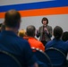 Strengthening Service Culture talk at Coast Guard Yard