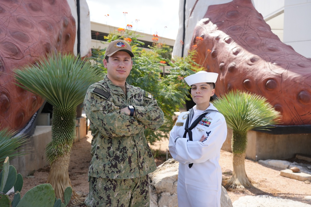 Recruiters from the Same Station Achieve Top Honors: Senior Sailor and Junior Sailor of the Quarter