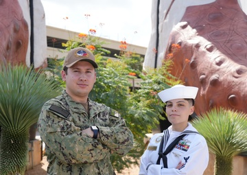 Recruiters from the Same Station Achieve Top Honors: Senior Sailor and Junior Sailor of the Quarter