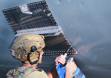 Aircraft battle damage team enables sustainment