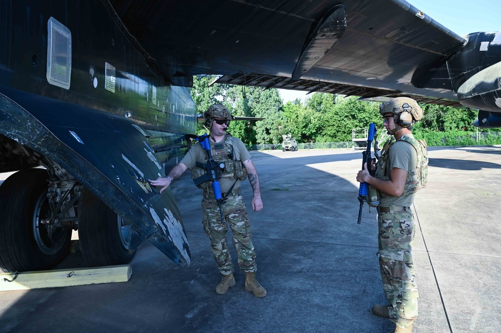 Aircraft battle damage team enables sustainment