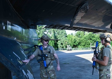 Aircraft battle damage team enables sustainment