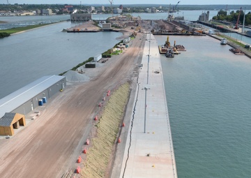 New Lock at the Soo Phase 2 complete