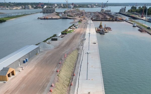 New Lock at the Soo Phase 2 complete