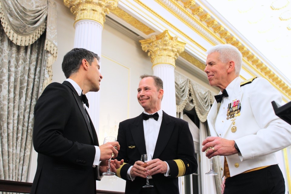 U.S. Navy Leaders Host Reception in Honor of the Corps of Foreign Naval Attachés