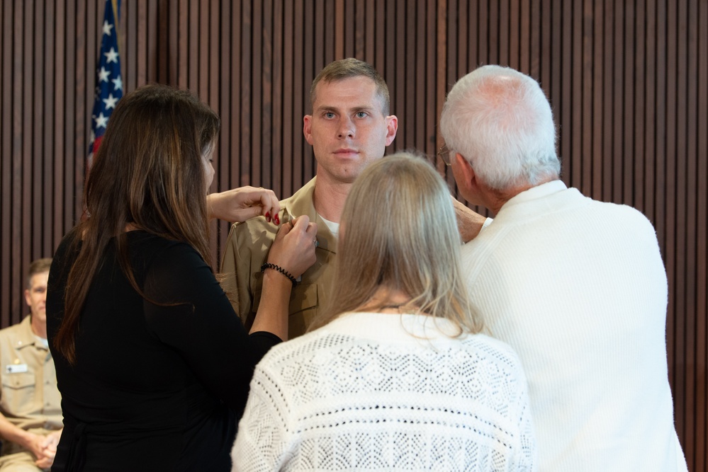 US Navy Band Chiefs Pinning Ceremony