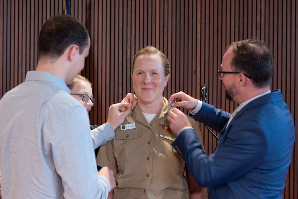 US Navy Band Chiefs Pinning Ceremony