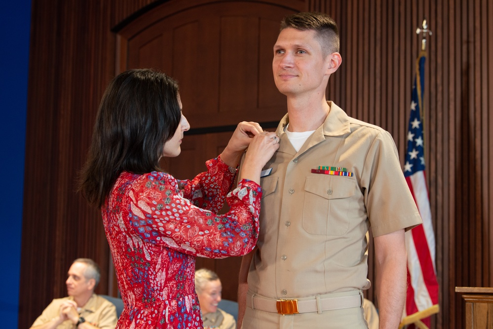 US Navy Band Chiefs Pinning Ceremony