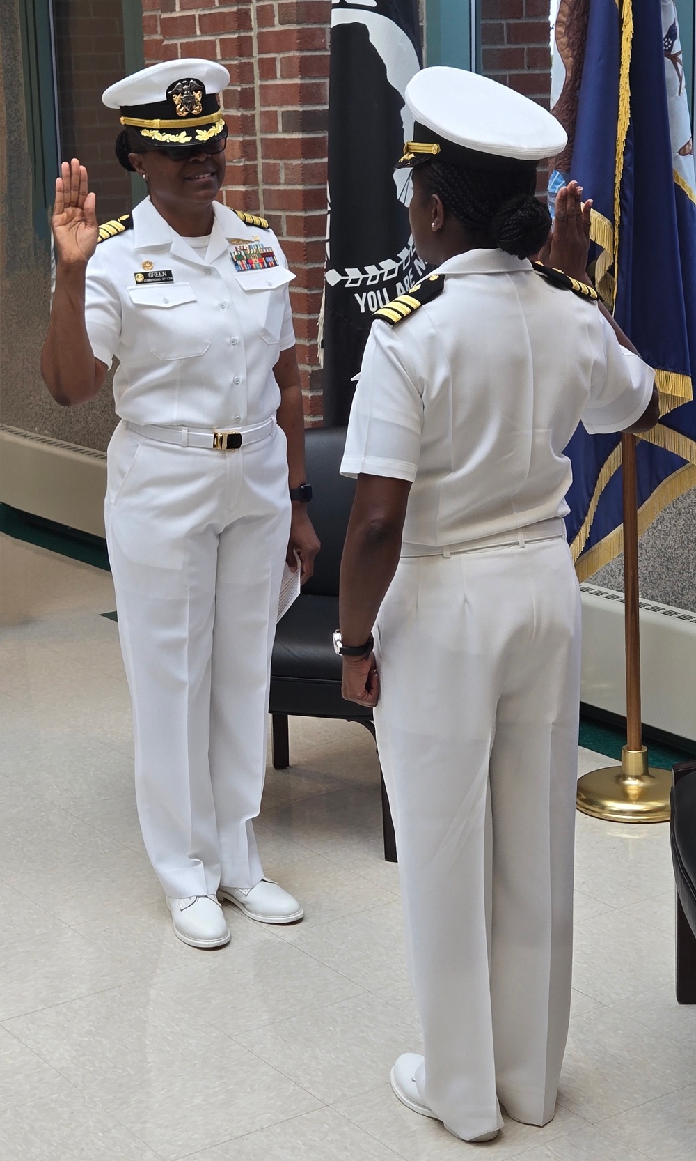 Captain Green leads promotion for Captain Cann