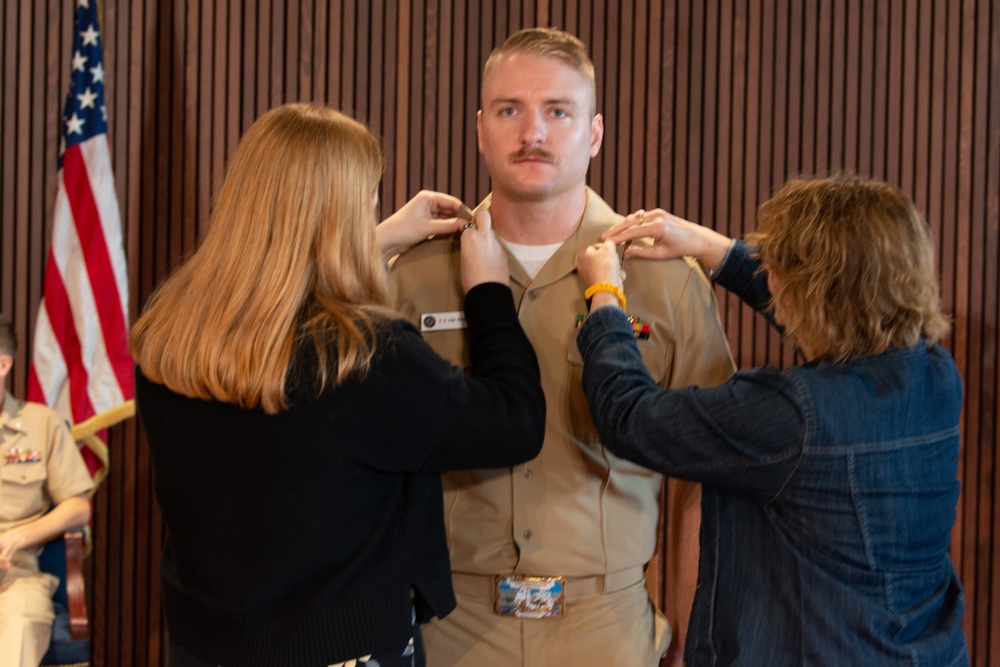 US Navy Band Chiefs Pinning Ceremony