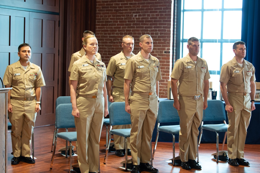 US Navy Band Chiefs Pinning Ceremony