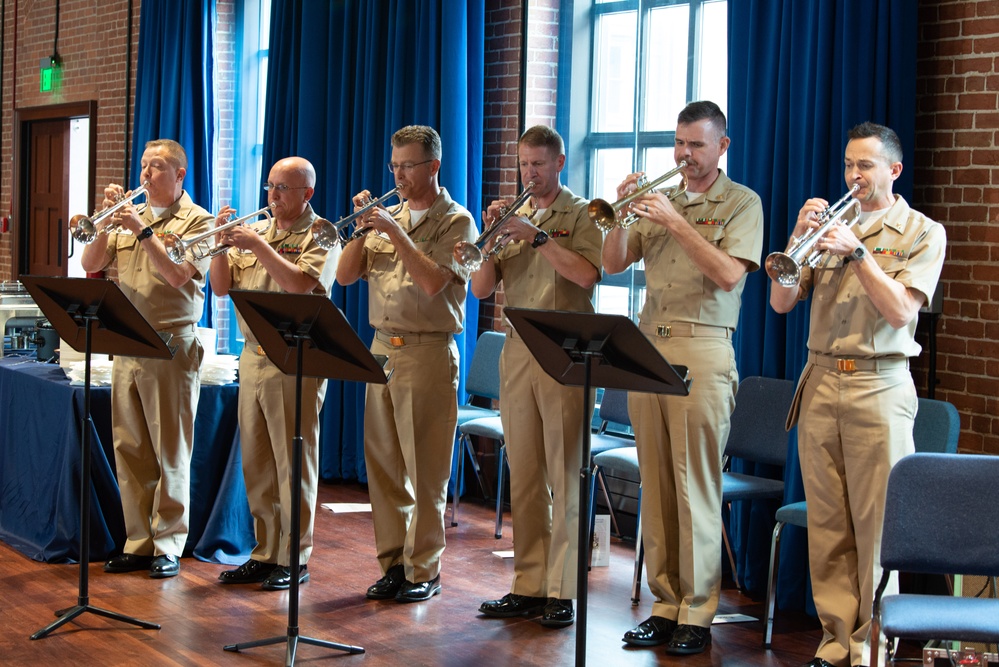 US Navy Band Chiefs Pinning Ceremony