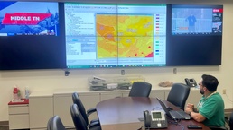 Corps of Engineers Monitors Impact of Hurricane Helene on Cumberland River Basin