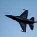 The Air Combat Command F-16 Viper Demonstration Team performs at the 2024 Sanicole International Airshow