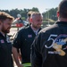 The Air Combat Command F-16 Viper Demonstration Team performs at the 2024 Sanicole International Airshow