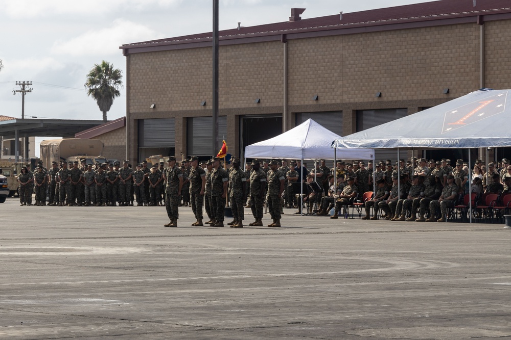 3rd AA Bn. hosts AAV sunset ceremony