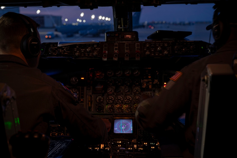 350th ARS Refuels Gen. Jacqueline Van Ovost During Fini-Flight