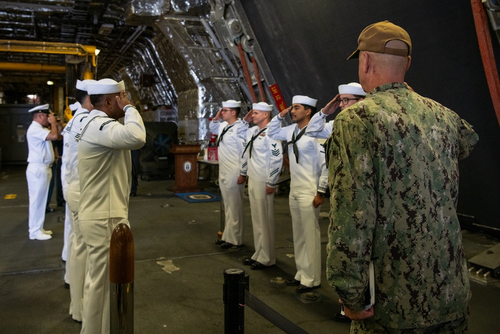 SWOBOSS Visits USS Manchester