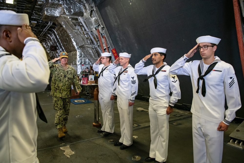 SWOBOSS Visits USS Manchester