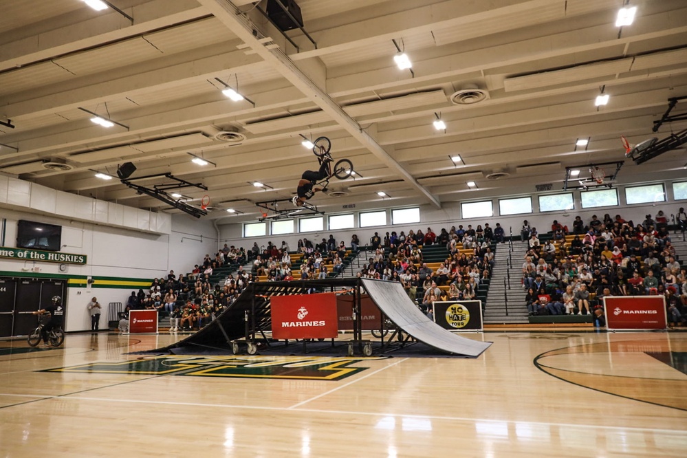 Actions Sports Association (ASA): No Hate Tour - Recruiting Station Kansas City Hoover High School