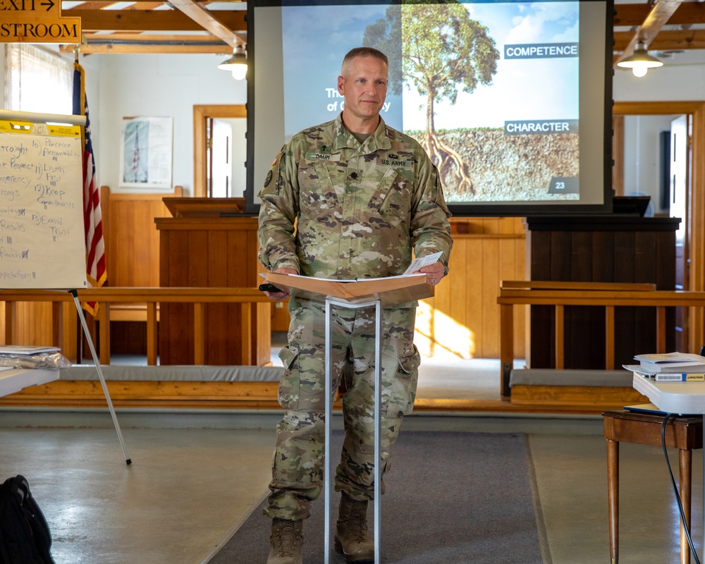 Unit Ministry Teams Conduct Training at Fort Harrison