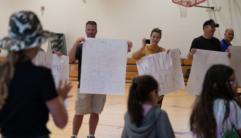 Operation KUDOS returns to educate military kids on the deployment process