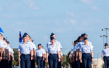 U.S. Air Force Basic Military Training Coin &amp; Retreat Ceremony