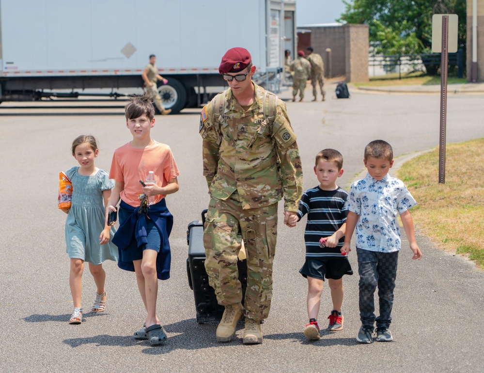82nd CAB Welcome back from Deployment Ceremony