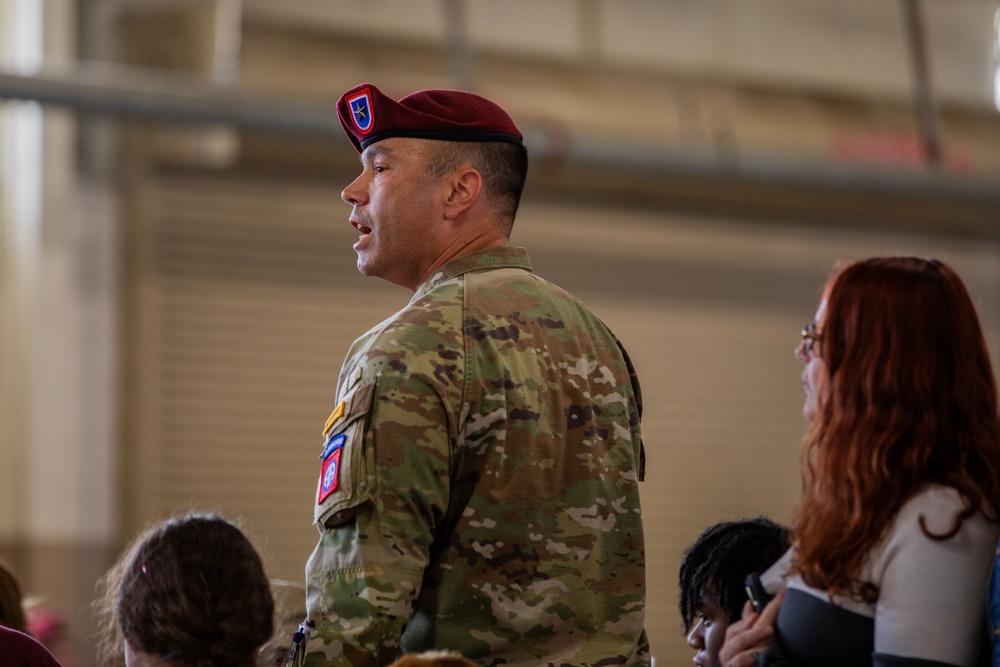 82nd CAB Welcome back from Deployment Ceremony