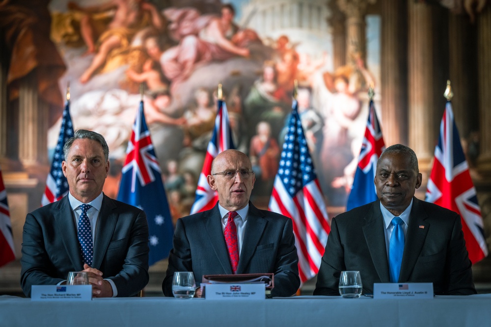 SECDEF Attends 3rd AUKUS Ministerial in London