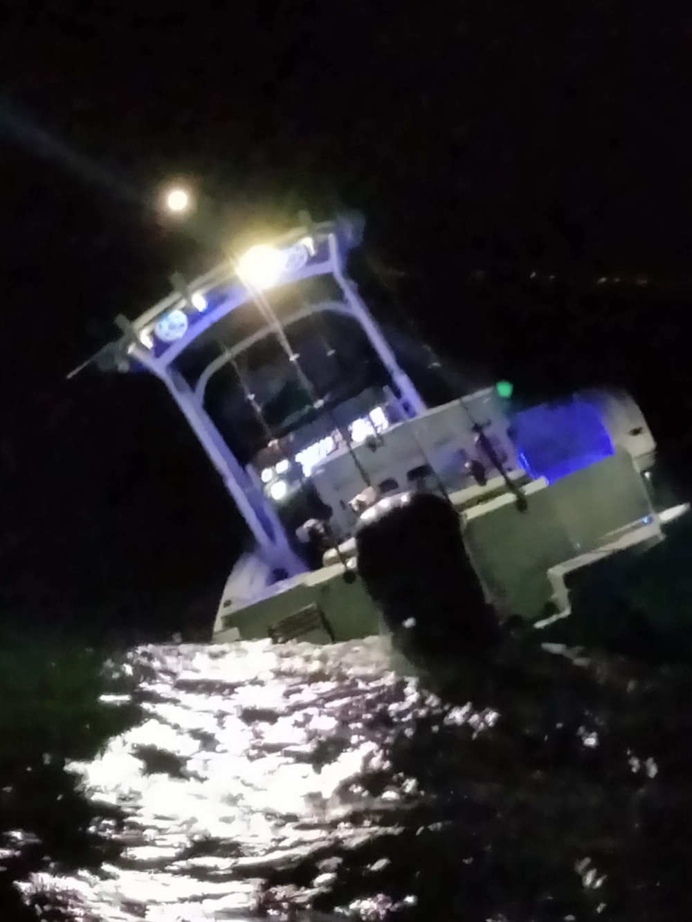 Coast Guard rescues 2 after vessel allides with Charleston jetties