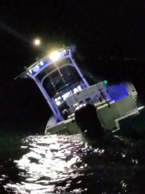 Coast Guard rescues 2 from storm-tossed sailboat