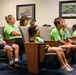 Kids and staff with the Mays Landing’s Best Summer Camp and After School program visit the 177th Fighter Wing