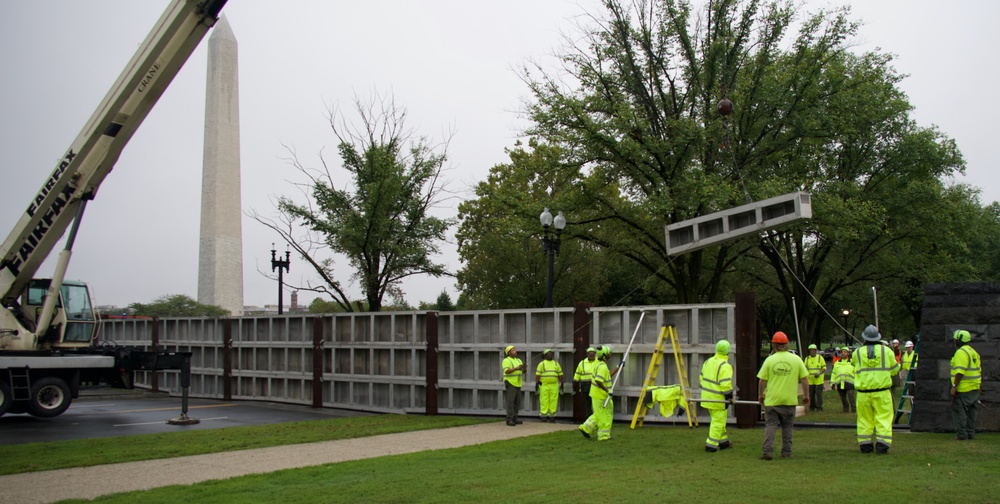 Leaders Learn from NPS Crew: Flood Barrier Installation Brings Agencies Together