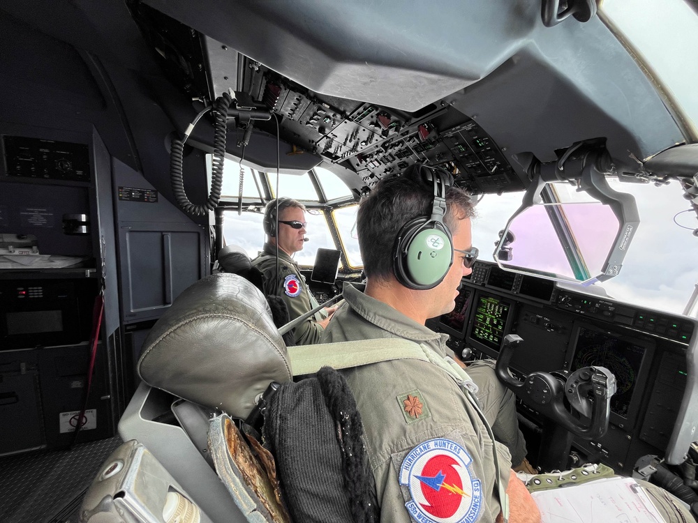 AF Reserve Hurricane Hunters fly Hurricane Helene