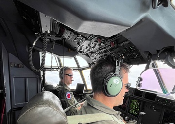 AF Reserve Hurricane Hunters fly Hurricane Helene