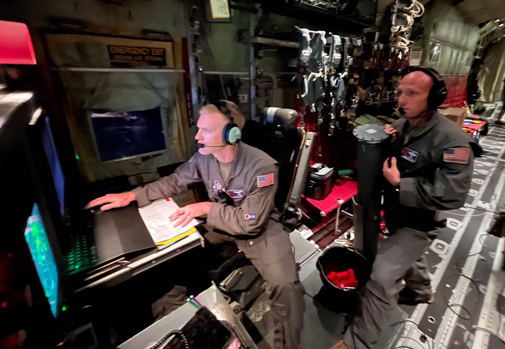 AF Reserve Hurricane Hunters fly Hurricane Helene