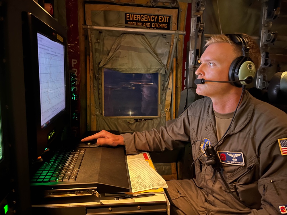 AF Reserve Hurricane Hunters fly Hurricane Helene