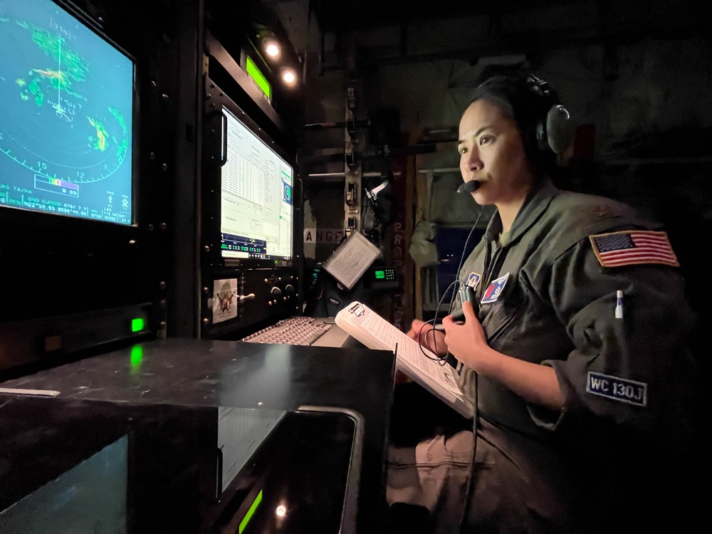 AF Reserve Hurricane Hunters fly Hurricane Helene