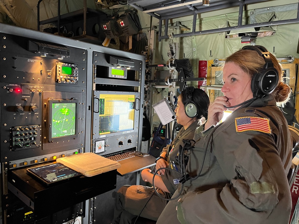 AF Reserve Hurricane Hunters fly Hurricane Helene