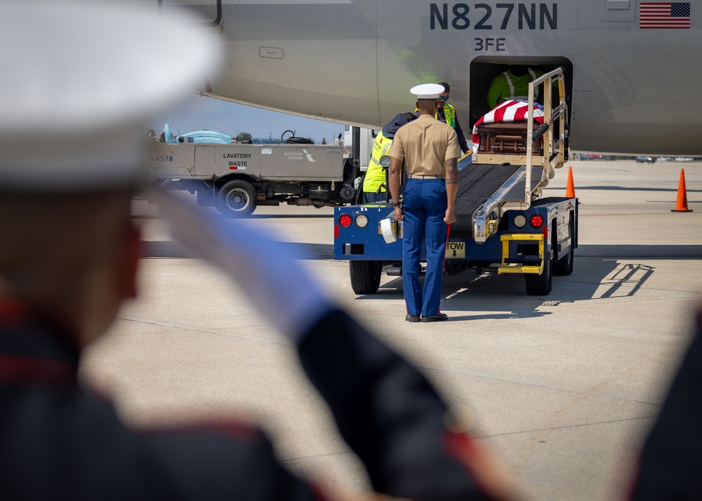 World War II Marine killed in action finally returns home after 80 years