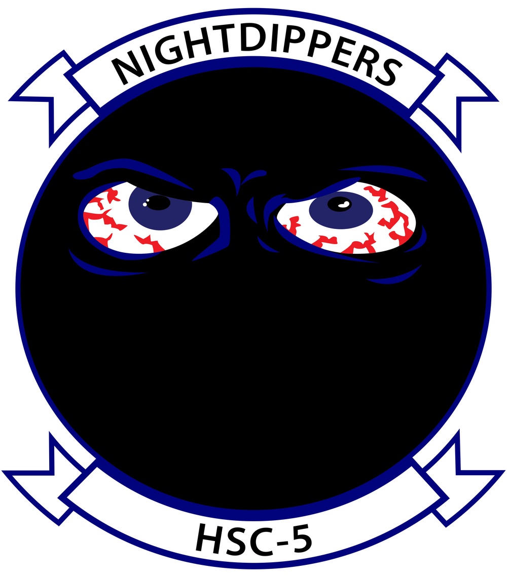 HSC-5, Nightdippers, Logo Seal Patch