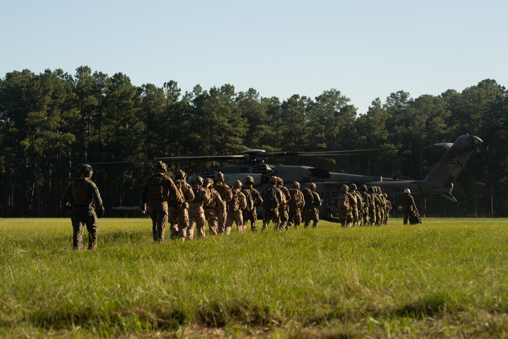 2nd ANGLICO and NATO Allies Conduct Onboarding Drills During Burmese Chase 24