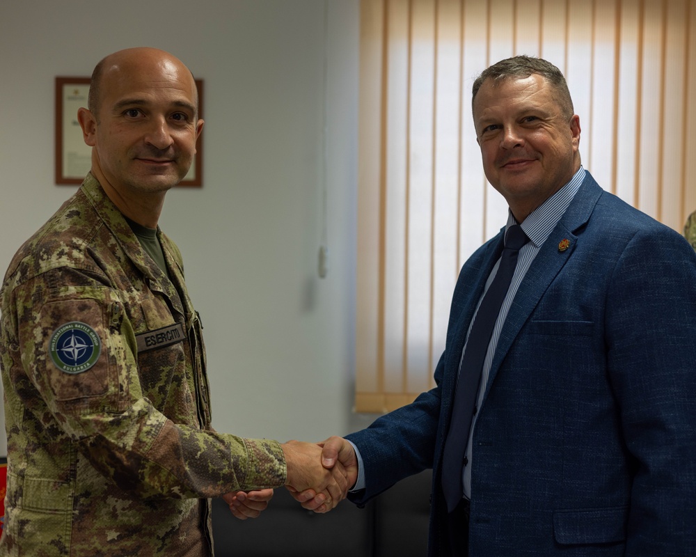 U.S. Army Garrison Black Sea Commander Visits Novo Selo Training Area